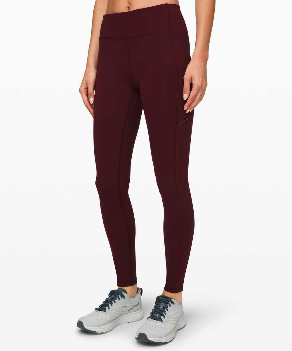 Lululemon Speed Up Tight Size 0 Purple Luxtreme EUC